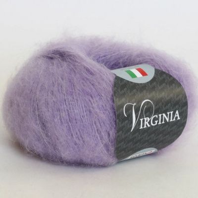 Пряжа SEAM VIRGINIA ( 16 сирень) Состав: 30% мохер 40% акрил 30% нейлон; 25г/225м